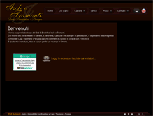 Tablet Screenshot of isoletramonti.com